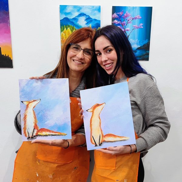 Zorro Pintar arte y vino art wine Barcelona